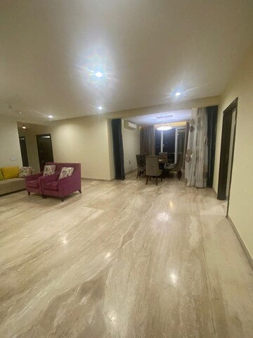 Living Room in 4 BHK Apartment at Om Pallacia, C-Scheme – for Rent