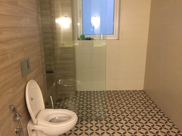 Bathroom in 1 BHK Apartment at Kanch Pada – for Rent