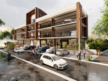  Showroom – Exterior View View at Ramamangalam Road - for Rent