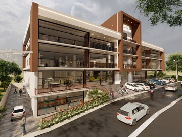  Showroom – Exterior View View at Ramamangalam Road - for Rent