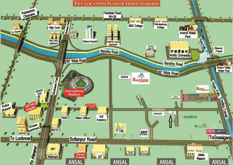 Plot For Sale in Gomti Estate Phase III