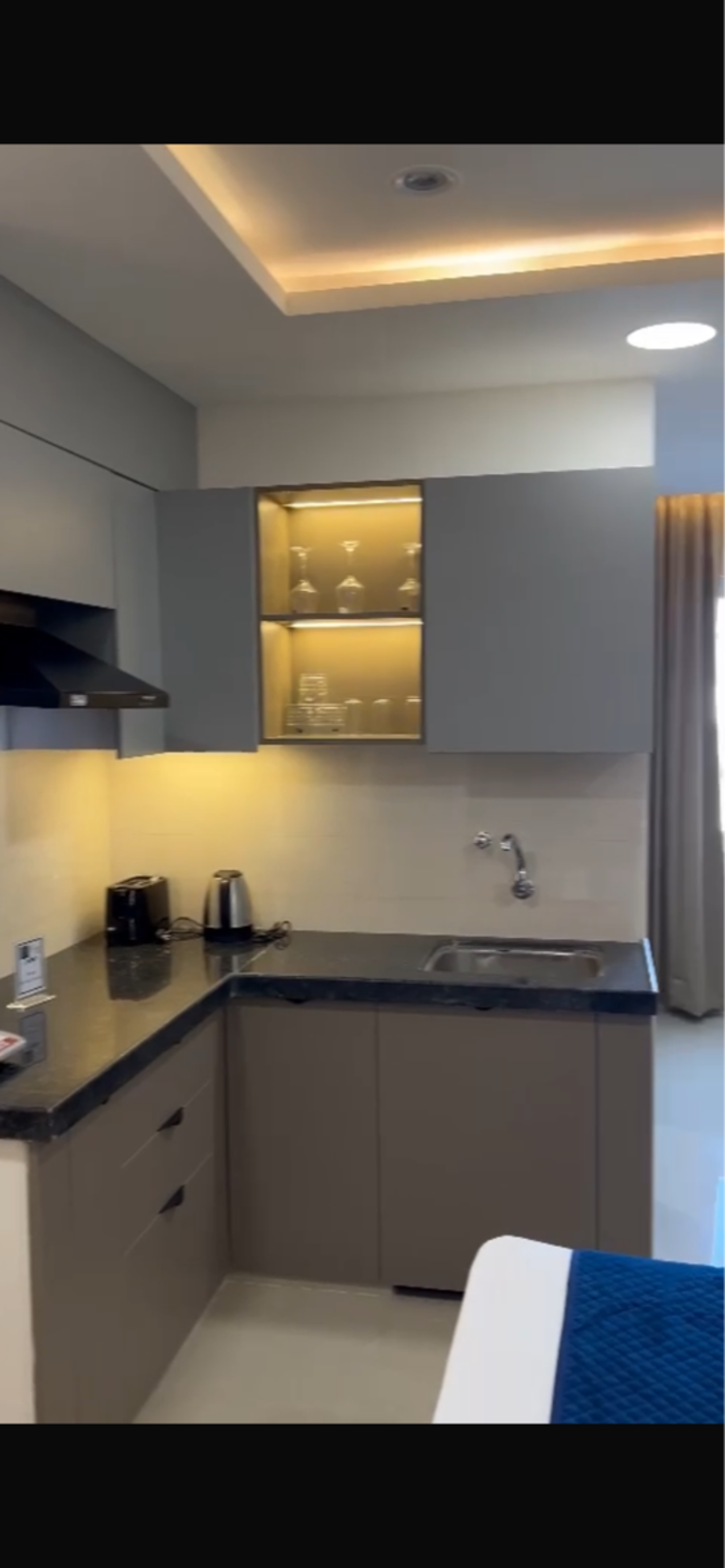 Kitchen, okay-plus-solitaire-suites Studio 403 Sq.Ft. Apartment In Jeerota Jaipur 7967301