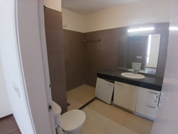 Bathroom in 3 BHK Apartment at Unitech Fresco, Sector 50 – for Rent
