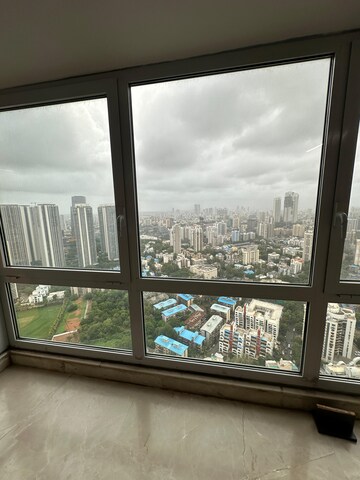 Balcony in 3 BHK Apartment at DB Orchid Woods, Goregaon East – for Rent