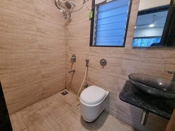 Bathroom in 1 BHK Apartment at Bhairavi CHS, Vasai East – for Sale