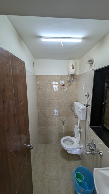 Bathroom in 1 BHK Apartment at Truearth View, Vikhroli East – for Rent