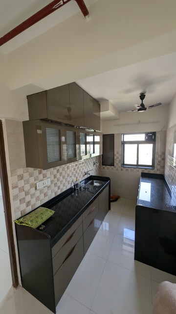 Kitchen in 1 BHK Apartment at Truearth View, Vikhroli East – for Rent