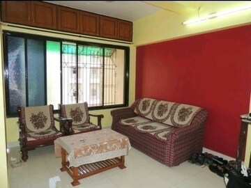 Living Room in 1 BHK Apartment at Vihang Valley Phase1, Kasarvadavali – for Rent