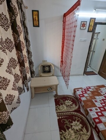 Bathroom in 1 BHK Apartment at Vihang Valley Phase1, Kasarvadavali – for Rent