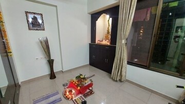 Master Bedroom in 1 BHK Apartment at Rutu Enclave, Kasarvadavali – for Rent
