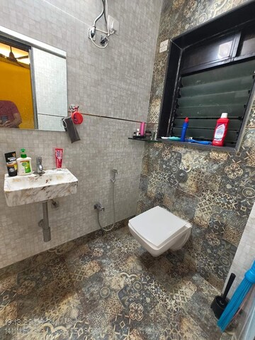 Bathroom in 1 BHK Apartment at Sai Krupa Complex Nalasopara East, Nalasopara East – for Sale