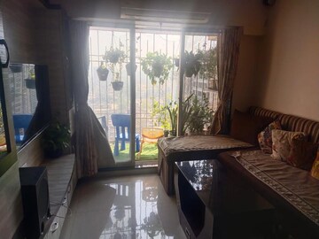 Living Room in 2 BHK Apartment at Sethia Grandeur, Bandra East – for Rent