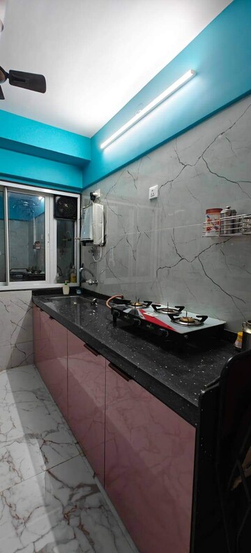 Kitchen in 1 BHK Apartment at Suvidha Regal Heights, Vasai East – for Sale