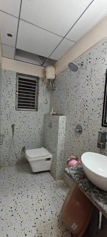 Bathroom in 1 BHK Apartment at Suvidha Regal Heights, Vasai East – for Sale