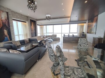 Living Room in 3 BHK Apartment at Indiabulls Sky, Lower Parel – for Rent