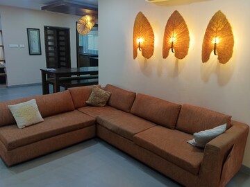 Living Room in 3.5 BHK Apartment at S And S Green Green Meadows Villa, Narsingi – for Rent