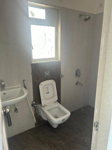 Bathroom in 2 BHK Apartment at Vijay Vatika, Kavesar – for Rent