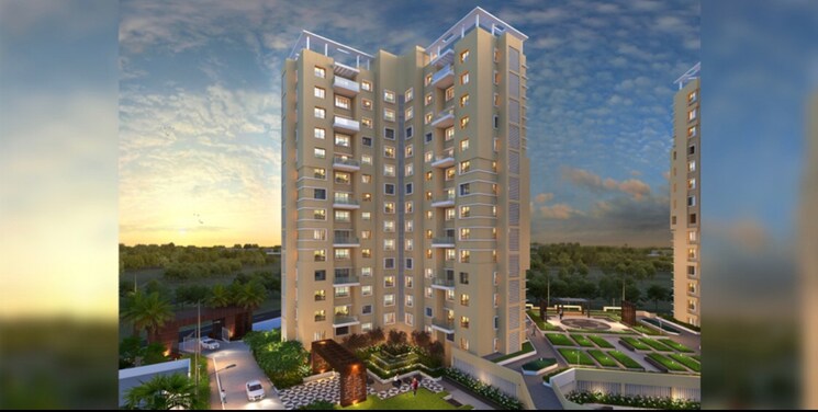 Exterior View, kumar-princetown-royal 3 Bedroom 1350 Sq.Ft. Apartment In Undri Pune 7967577