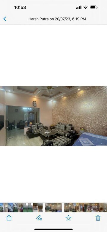 Living Room in 4 BHK Independent House at Dalanwala – for Sale
