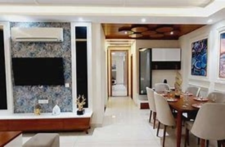 Living Room, mrs-hi-greens 3 Bedroom 1730 Sq.Ft. Apartment In Kishanpura Zirakpur 7967627