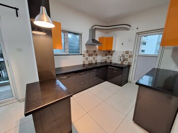 Kitchen in 3 BHK Apartment at Aparna Cyber Life, Nallagandla – for Rent