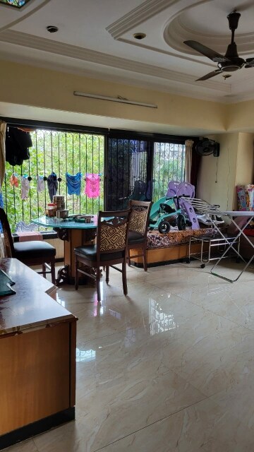 Living Room in 2 BHK Apartment at Thane West – for Rent