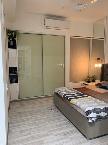 Bedroom in 3 BHK Apartment at Courtyard by Narang Realty and The Wadhwa Group, Pokhran Road No 2 – for Sale