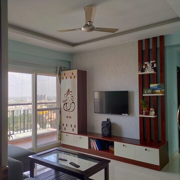 Living Room in 3 BHK Apartment at Myhna Maple, Varthur – for Rent