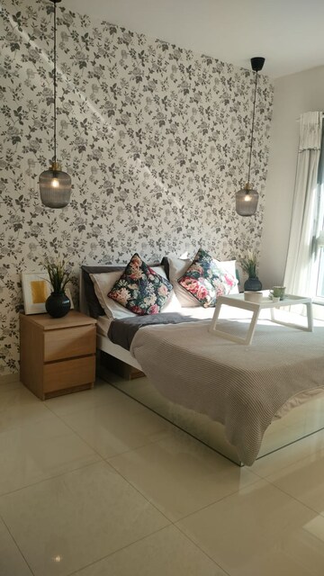 Living Room in 2 BHK Apartment at K Raheja Sterling, Mohammadwadi – for Sale