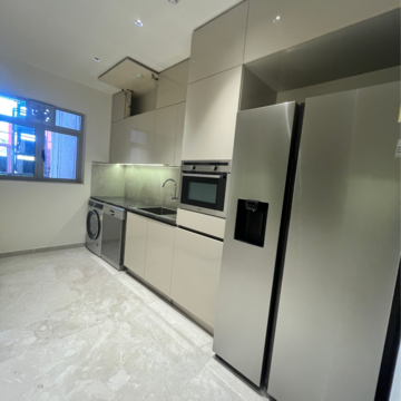 Kitchen in 3 BHK Apartment at One Hiranandani Park, Brahmand – for Sale
