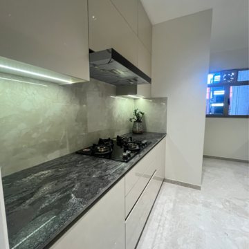 Kitchen in 3 BHK Apartment at One Hiranandani Park, Brahmand – for Sale