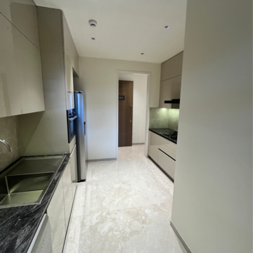 Kitchen in 3 BHK Apartment at One Hiranandani Park, Brahmand – for Sale