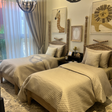 Master Bedroom in 3 BHK Apartment at One Hiranandani Park, Brahmand – for Sale