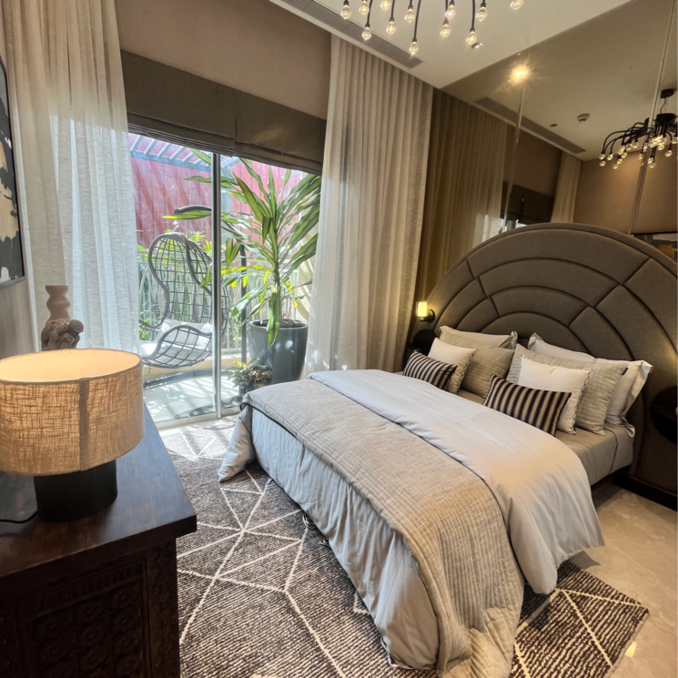 Master Bedroom, one-hiranandani-park 3 Bedroom 1433 Sq.Ft. Apartment In Brahmand Thane 7968057