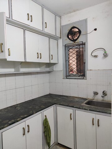 Kitchen in 1 BHK Builder Floor at Safdarjang Enclave – for Rent