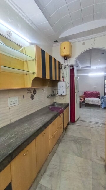 Kitchen in 2 BHK Builder Floor at Nirman Vihar – for Rent