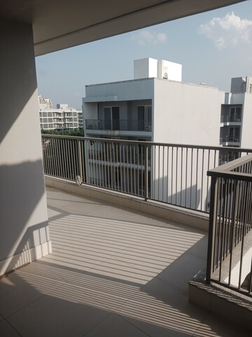 Balcony in 3 BHK Apartment at Shapoorji Pallonji Joyville Phase 2, Sector 102 – for Rent