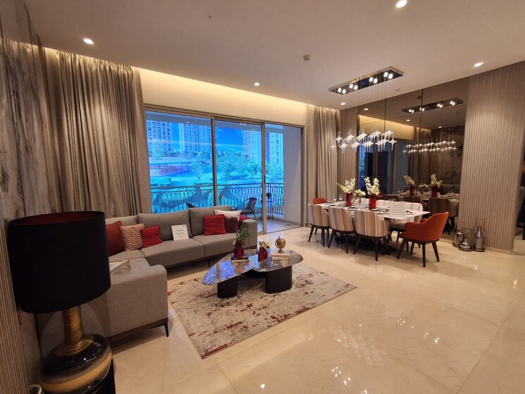 Living Room, hiranandani-fortune-city 3 Bedroom 1067 Sq.Ft. Apartment In New Panvel Navi Mumbai 7968168