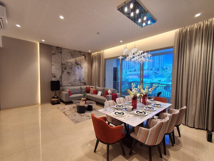 Living Room, hiranandani-fortune-city 3 Bedroom 1067 Sq.Ft. Apartment In New Panvel Navi Mumbai 7968168