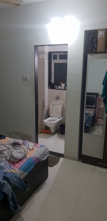 Bathroom in 1 BHK Apartment at Prakruti Heights Haware City, Haware City – for Rent