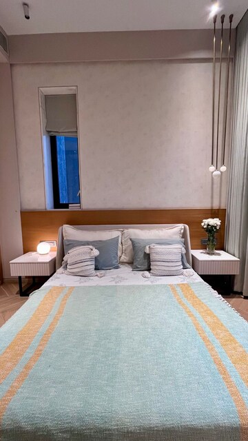 Bedroom in 3 BHK Apartment at Suraj Palette, Dadar West – for Sale