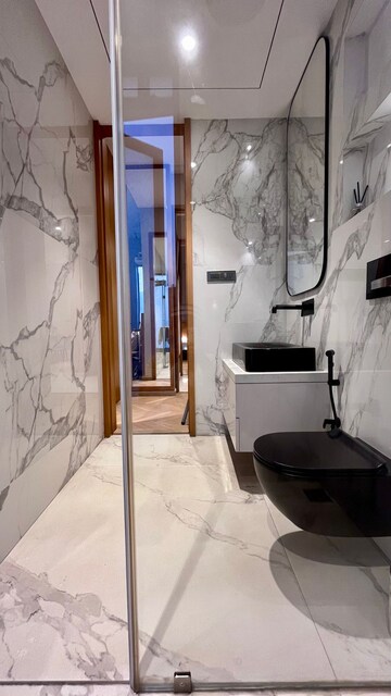 Bathroom in 3 BHK Apartment at Suraj Palette, Dadar West – for Sale