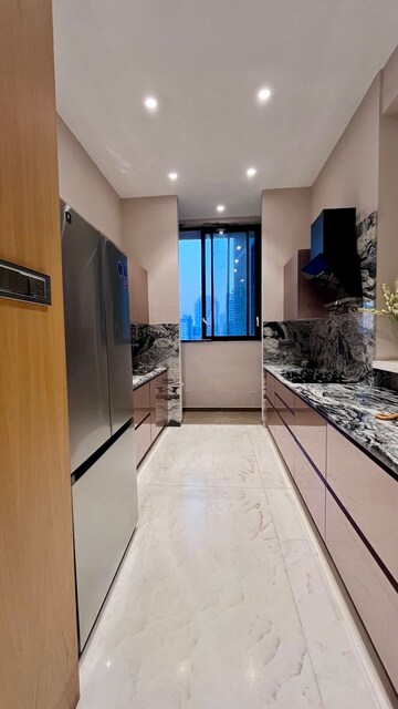 Kitchen in 3 BHK Apartment at Suraj Palette, Dadar West – for Sale