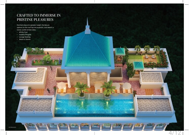 Master Bedroom, tharwani-palladian 2 Bedroom 647 Sq.Ft. Apartment In Kharghar Navi Mumbai 7968222