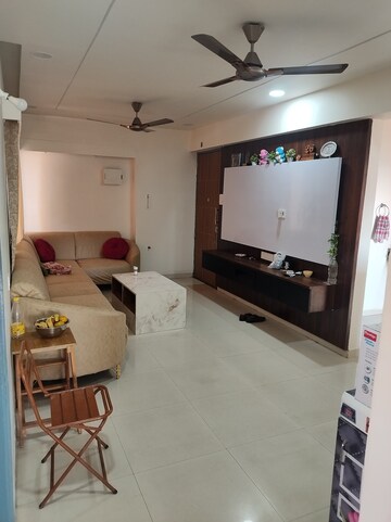 Living Room in 2 BHK Apartment at South Bopal – for Rent