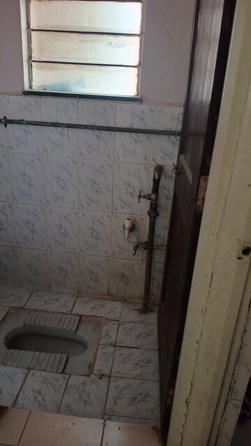 Bathroom in 1 BHK Builder Floor at Yashwant Vihar, Katraj – for Rent