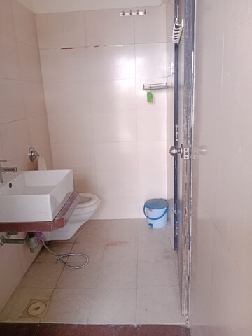 Bathroom in 1 BHK Apartment at Raunak Delight, Owale – for Rent
