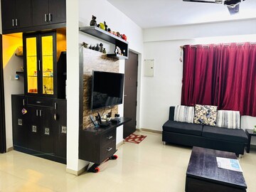 Living Room in 2 BHK Apartment at Mantri Sarovar, Hsr Layout – for Rent