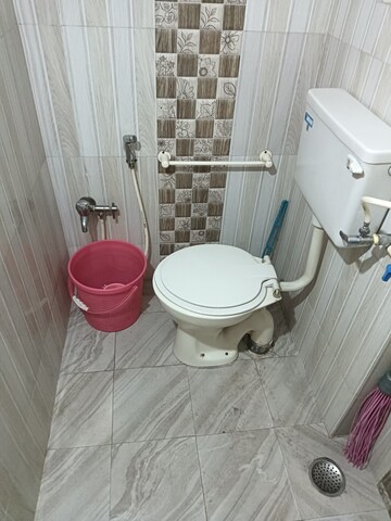 Bathroom in 2 BHK Apartment at Maryland CHS, Nerul – for Rent