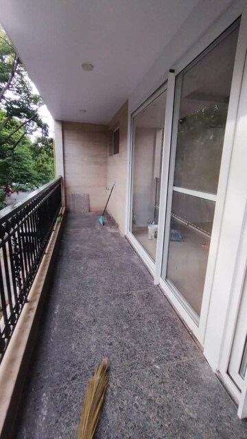 Balcony in 3 BHK Builder Floor at Uday Park – for Rent